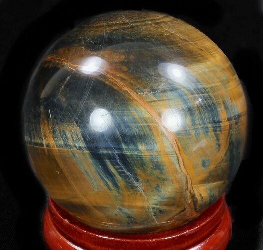 Polished Tiger's Eye Sphere #33634